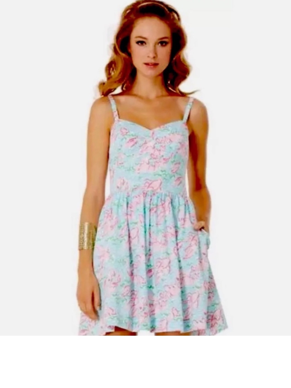 Lilly Pulitzer Lobstah Roll Dress Size 00